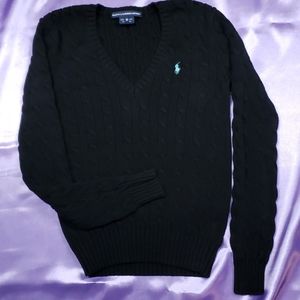 RL black sweater